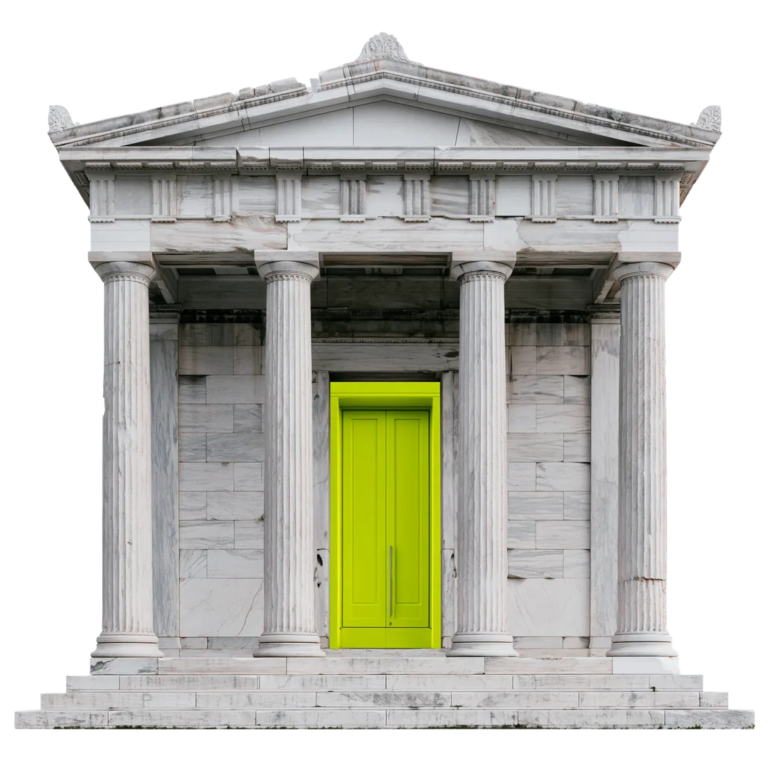 Tempio con porta lime